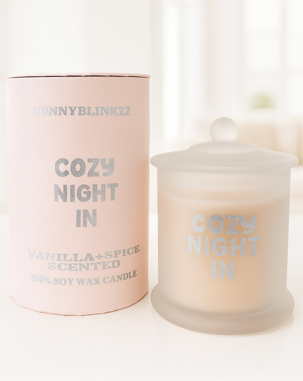 COZY NIGHT IN vanilla + spice deluxe candle