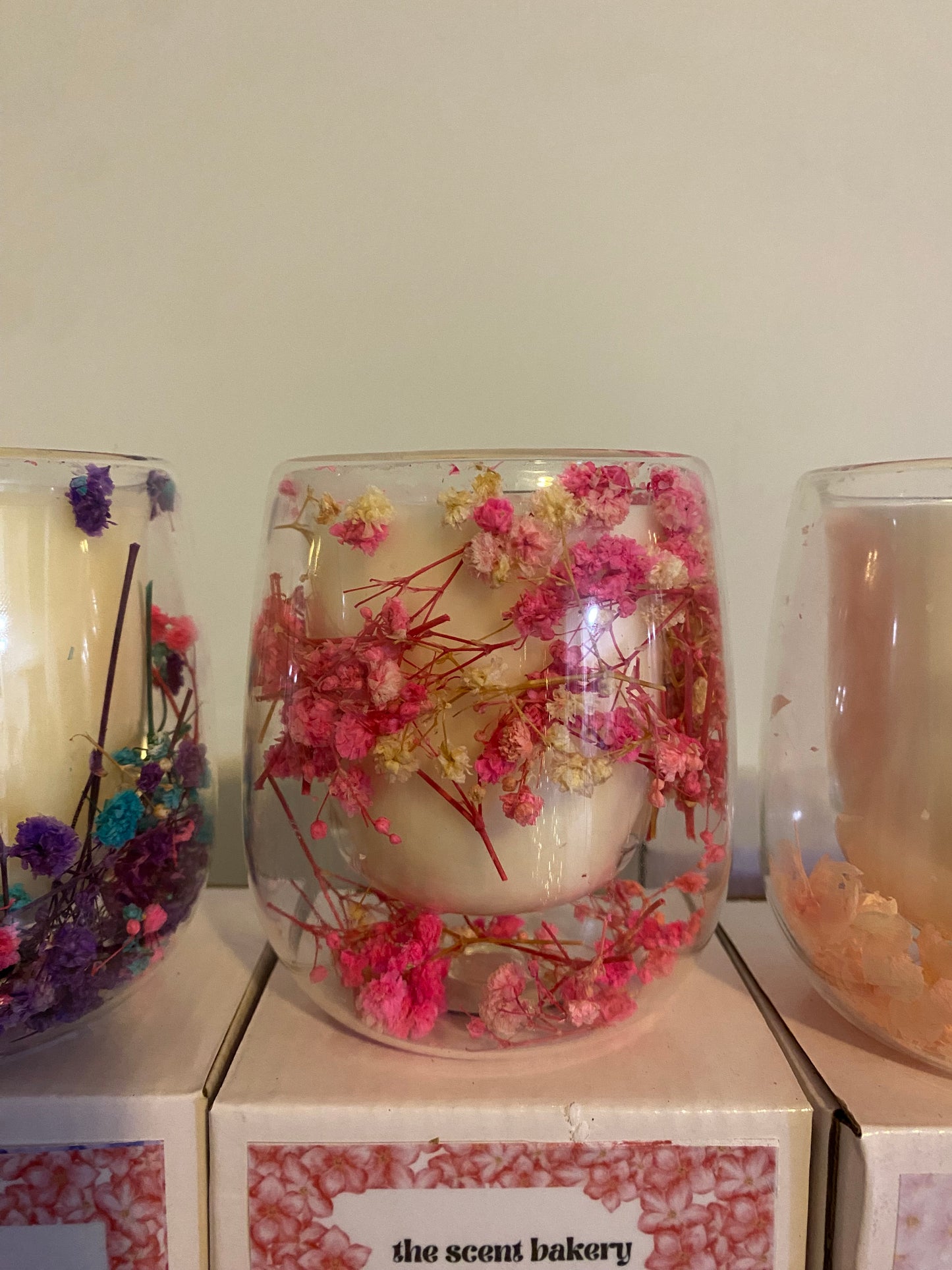 Floral Jar Candles