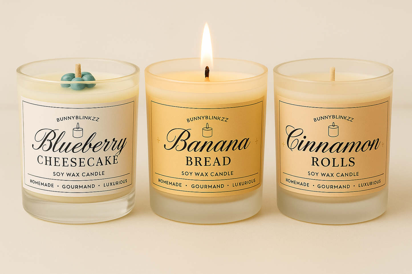 sweet treats candle collection