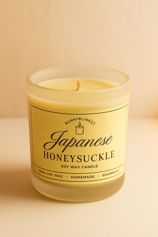 Japanese Honeysuckle M candle
