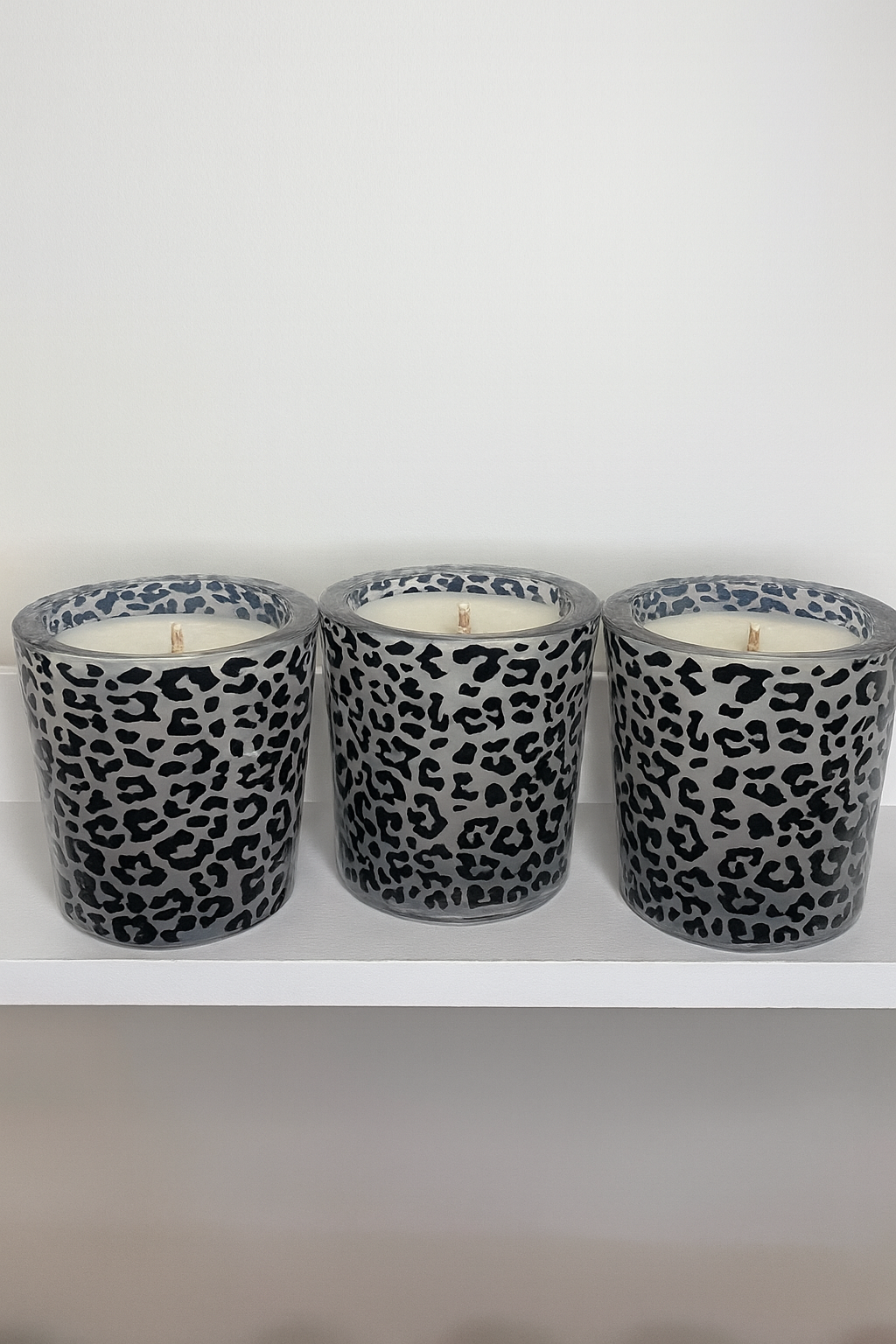 Leopard Candles 400ml Large