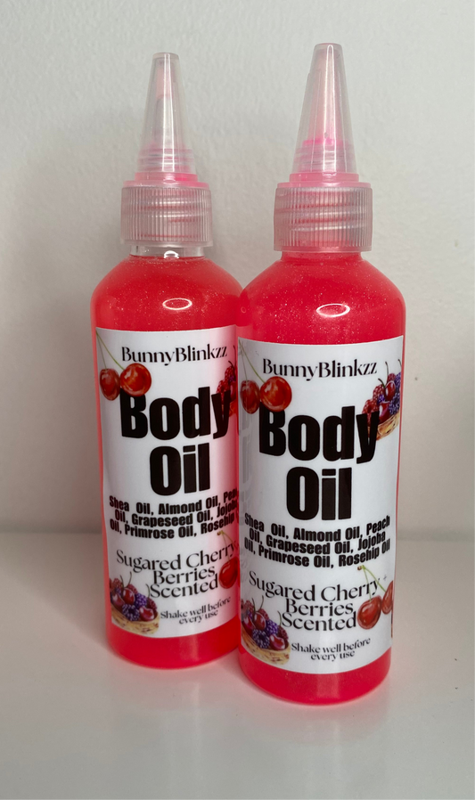 Sugared Cherry+Berries Body Oil