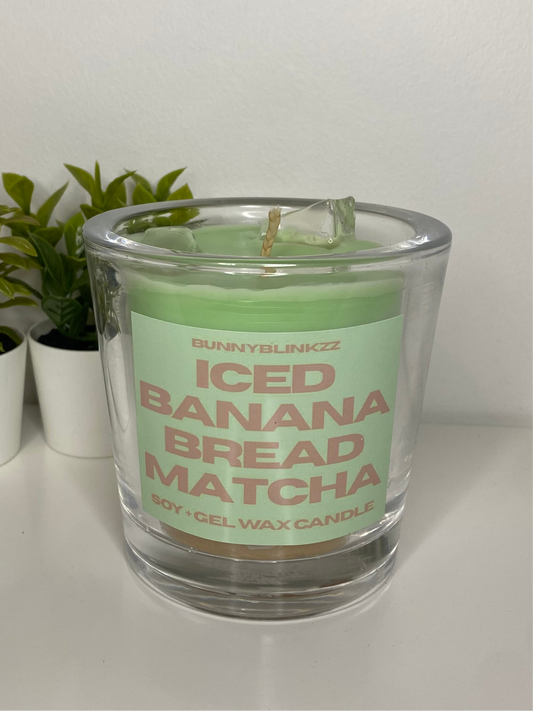 Iced Banana Bread Matcha Candle