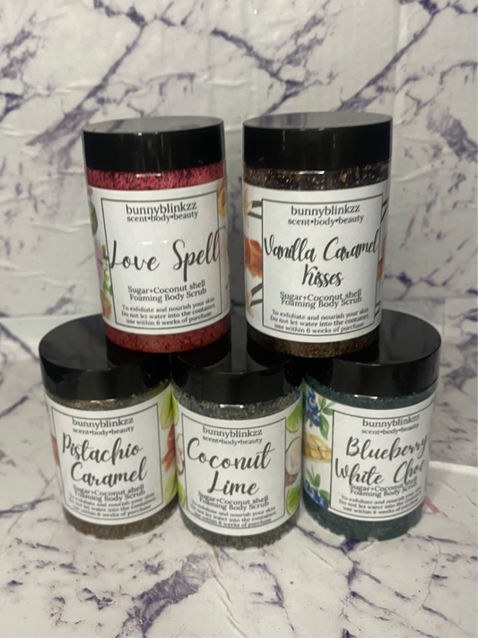 Foaming Body Scrubs