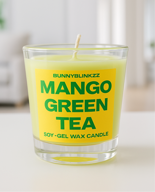 Mango Green Tea Iced candle